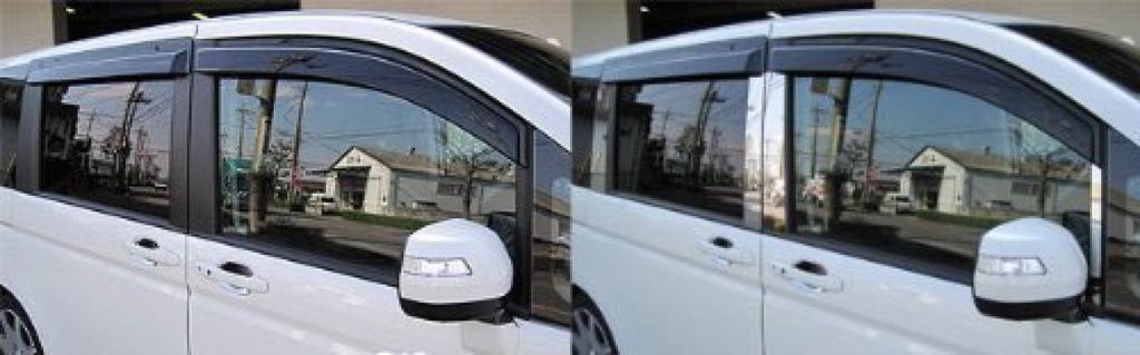 BRIGHTZ Stepwagon Spada RK5 RK6 Super Mirror Stainless Steel Plated Pillar Panels No Standard Visor Required 10PC RK5 RK6 K5 K6 5 6 Stepwagon Spada