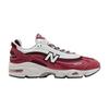 1000 Monarch Burgundy Unisex Sneakers Red Light-Silver-Metallic Still-Water M1000Q