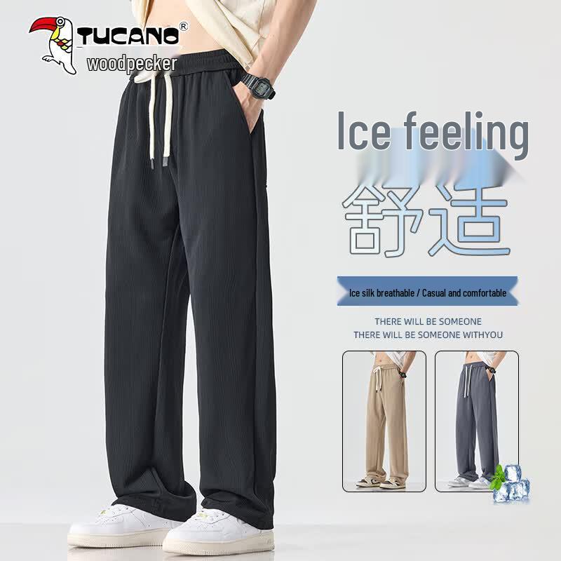 TUCANO Men s Ice Silk Breathable Casual Pants L