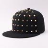 Rivet Baseball Cap Unisex Flat Brim Hip Hop Street Style Sun Hat Dance