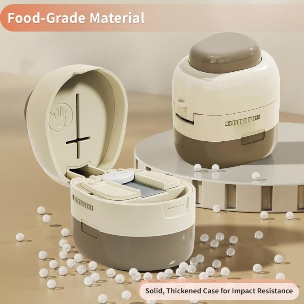Food Grade Pill Cutter 2/4-in-1 Pill Storage Box Drug Divider Case Tablet Splitter Home