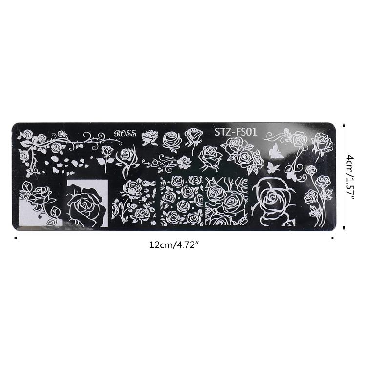 Nail Art Stamping Plates Animal Design Nail for Image Stamp Plates Manicure Temp