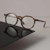 Luxury Round Frame Eyeglass Women Men Minimalist Transparent Glasses Cool Clear Lens Frame Glasses