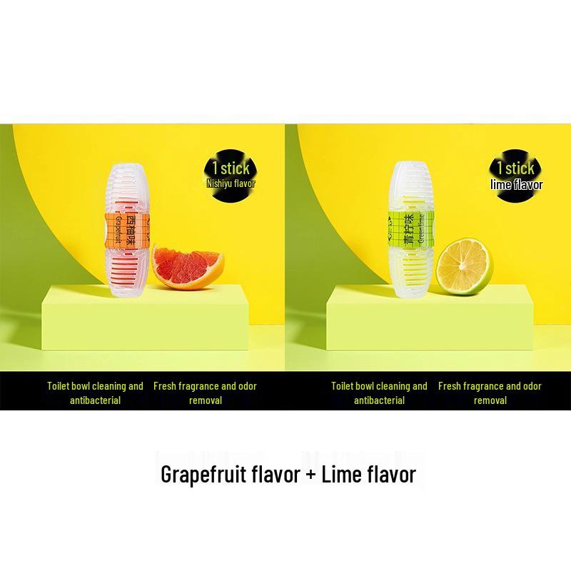 Long-Lasting Toilet Cleaning Ball & Deodorizer: Removes Odors and Yellow Stains