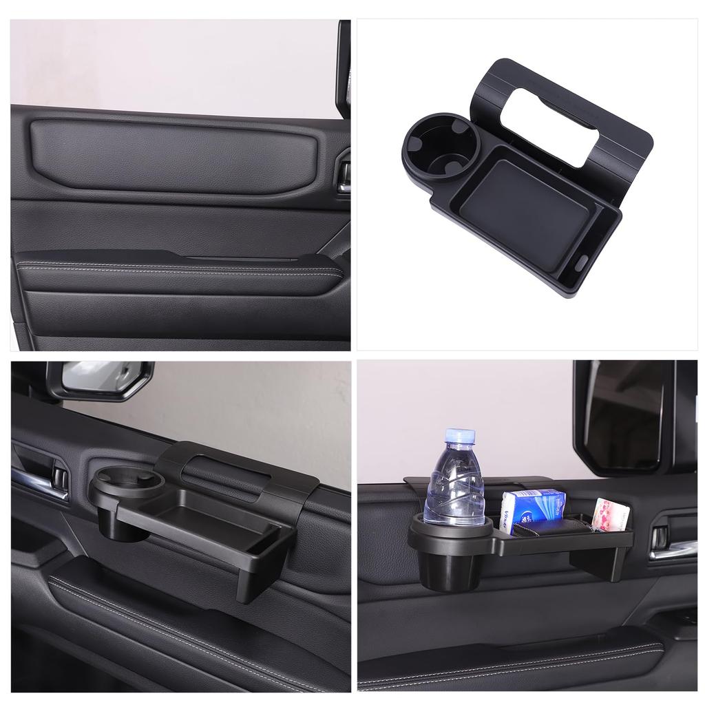 Sauicemy Multifunktionaler Auto-Getränkehalter Aufbewahrungsschale Wasserbecherhalter Getränkehalter Becherhalter Aufbewahrungsbox 2 in 1 Aufbewahrung für Kleinigkeiten für Mobile Noodles