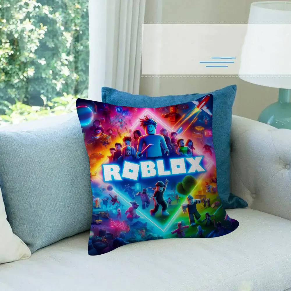 Cushion Cover Decorative Pillow Sofa Home Decor case pillow cases Rrroblox Game Cartoon