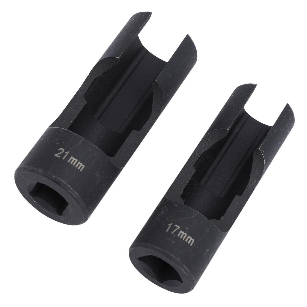 2 Pcs 1Celsius2 Inch Injector Fuel Line Socket Wrench Set Nut Wrench Spanner   Tangsten Steel for Bent Pipes EGT Sensors   Switches