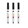 3Pcs Monument Paint Pen Sunproof Waterproof Stone Marker Pen For Writing Coloring On Tombstones Gravestone Restoration