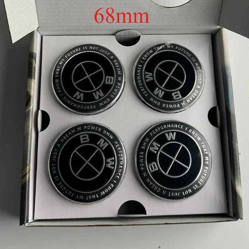 zmdpw1 BMW GROUP 4Pcs 56MM 68MM Floating Wheel Center Cap For BMW M E39 E46 E60 E90 F10 F30 G32 G38 G01 G02 G05 F45 F46 F48 F49 F39 F90