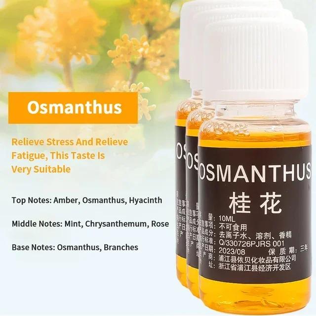1/7pcs 10ml Car Perfume Supplement Natural Plant Oil Water Soluble Auto Air Freshener Home Fragrance Car Accessories