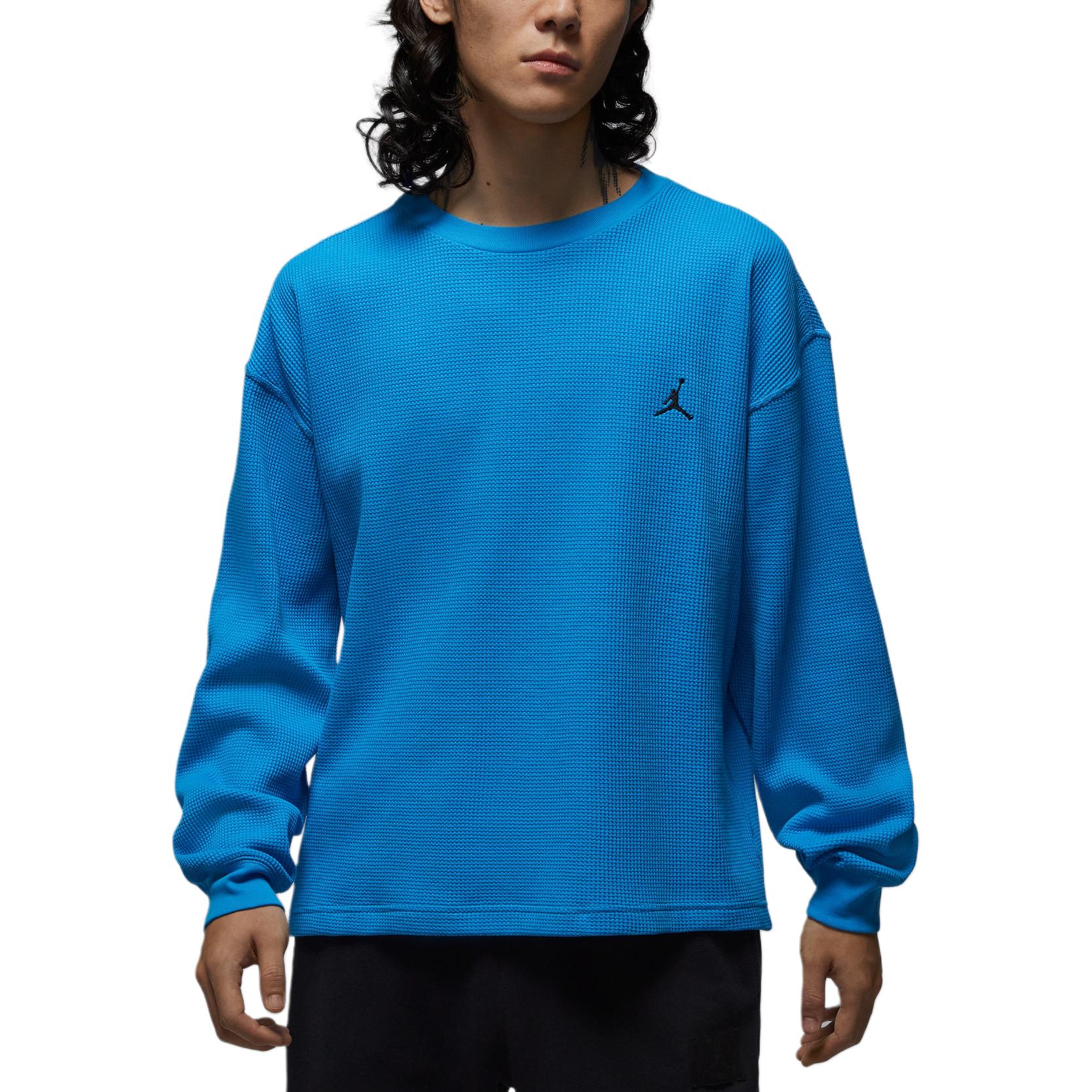 

New Jordan Flight T Shirts Men s 435 Light Photo Blue/Black IM6256-435 L