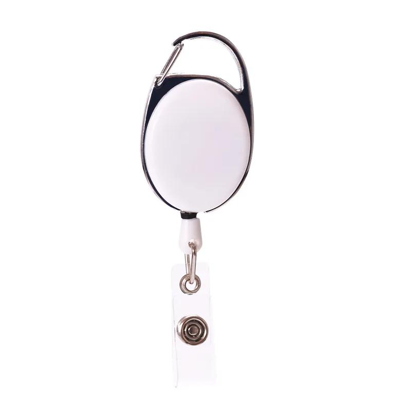 Transparent Card Holder Nurse Retractable Badge Reel Clip Business Card Holde Work Lanyard ID Name Card Cover Case Accessories