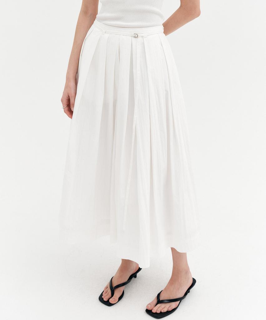Lugkaeseuteu Flora Flare Long Skirt / Flora Flare Long Skirt_2Colors