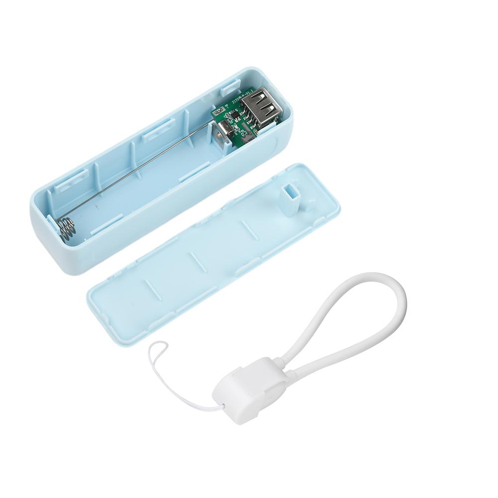 Mobile Power Bank Case DIY Kit 121700 Battery Storage Box Holder Type-C Portable Battery Without Battery