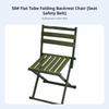 Space-Saving-Height Camp Stool Foldable Design Folding Chair Lightweight Strong Load-Bearing For Children Tripers Trip