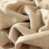 Women's Pure Wool Mid-Length Knit Skirt and Dress, Rolled Hem, Round Neck, Solid Color - Perfect for Autumn and Winter.