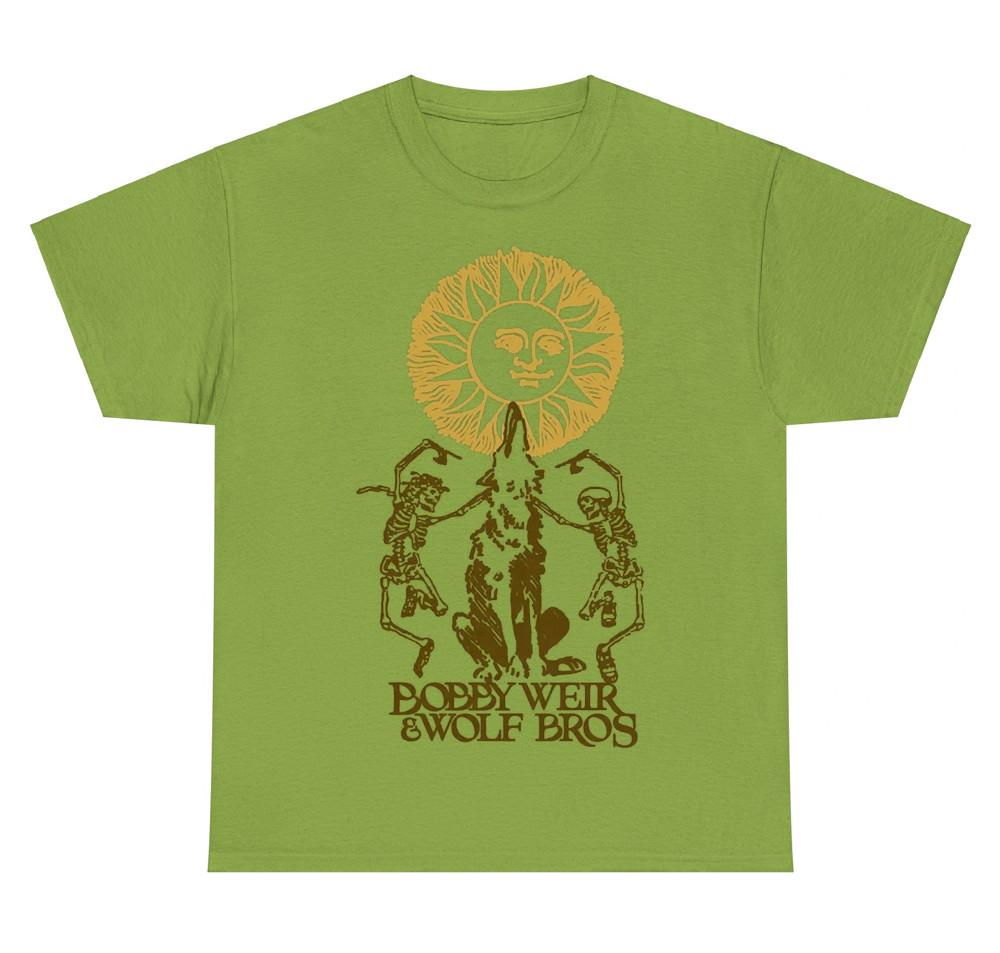 

Bob Weir album HOT NEW T-shirt green Short sleeve All sizes TA5223 Unisex T-Shirt S