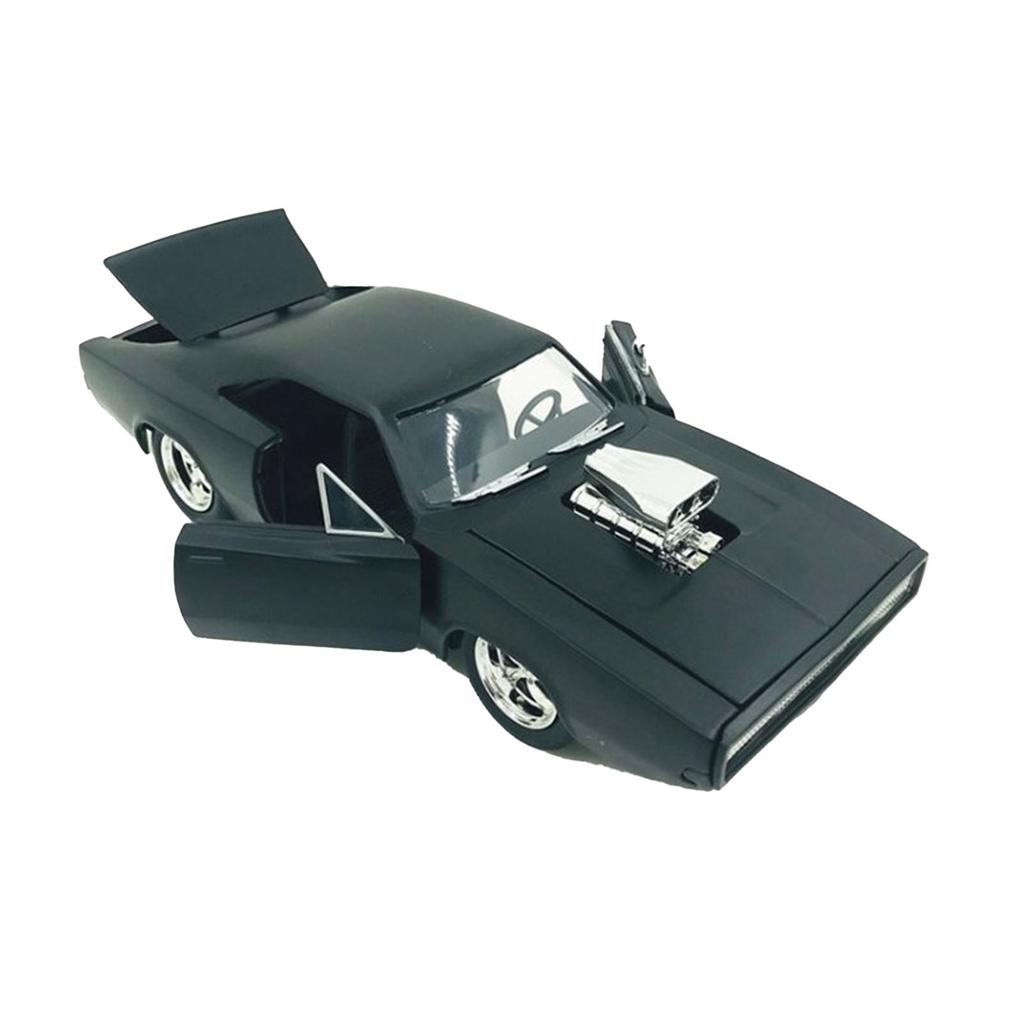 Car Model for Kids and Adults Alloy Metal 1:24 Model Car Toy for Home Decoration Black