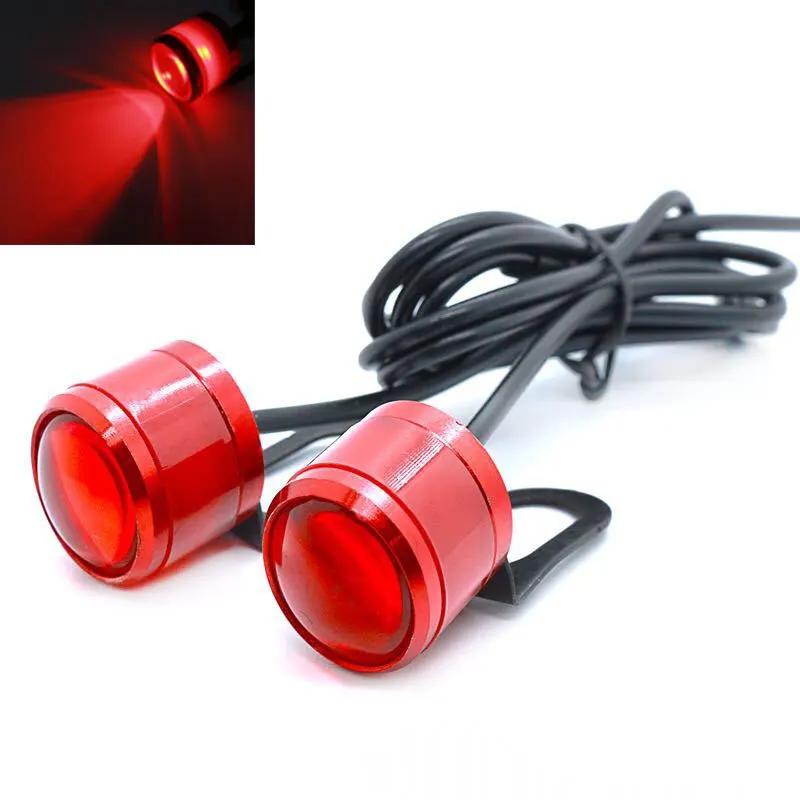 1Pcs Motorcycle Led Hawkeye Lights LED Grille Signal Lights 23mm Led Eagle Eye Lamp Daytime Running Light for Car