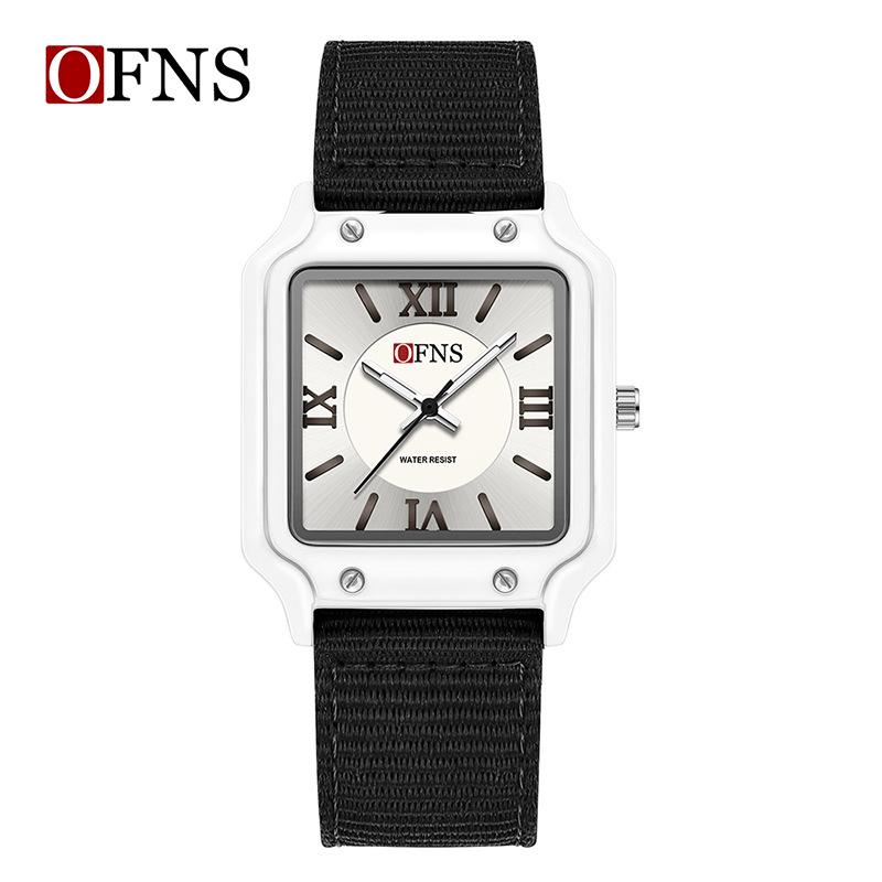 OFNS Quartz Student Watch: Waterproof, Luminous Alloy for Exams