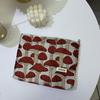 Mushroom Jacquard Portable Travel Cosmetic Storage Bag