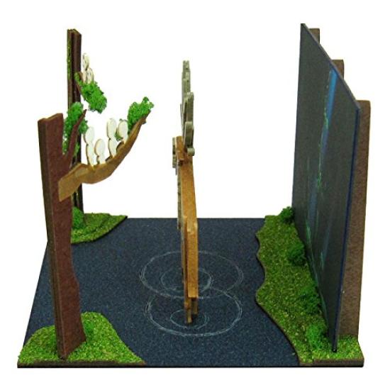 Sankei Riesige Sitzsäcke Studio Ghibli Prinzessin Mononoke Wald des Waldgeistes Papierbasteln Mini Nicht Maßstäblich MP07-43