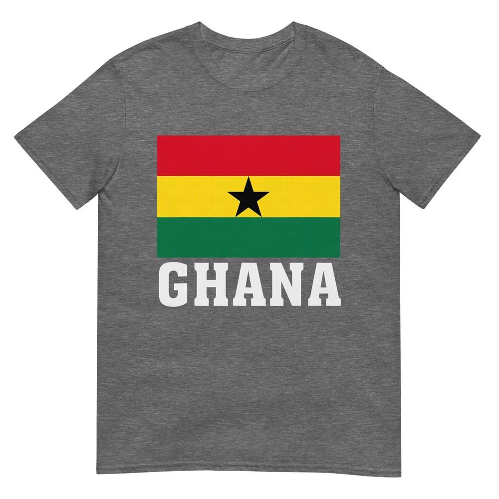 Ghana Flag Patriotic National Roots Souvenir Tshirt