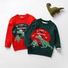 Dziecięcy sweter świąteczny Jesień Zima Dziewczęcy sweter pulowerowy Chłopięcy sweter świąteczny z kreskówek