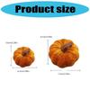 Premium Soft Velvety Fabric Pumpkins Decorations Set Holiday Party Supplies Safe For Kids Pet Durable Portable