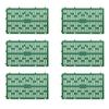 6PCS Tree Trunk Protector Bark Plant Protectors with Twist Ties Anti Chewing Tree Wraps Adjustable for Various Size Trees Plant