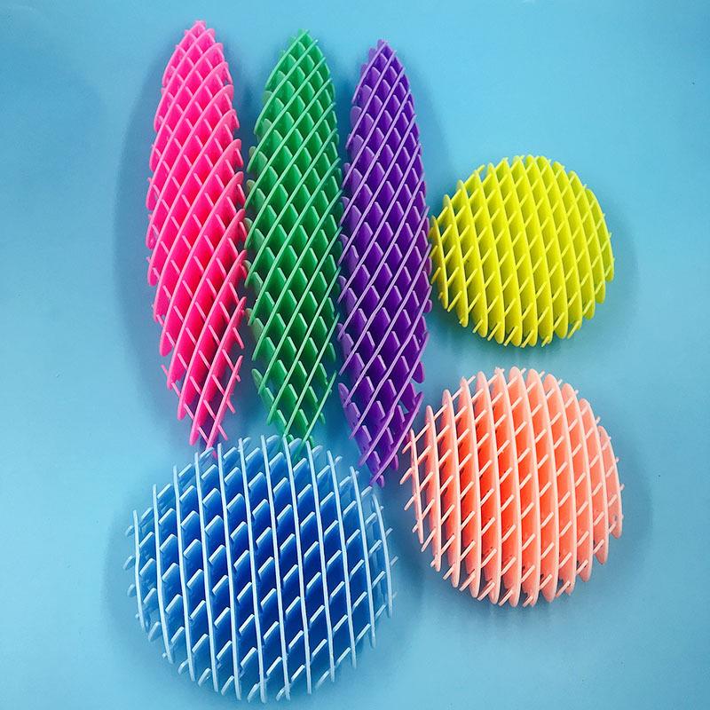 3D Elastic Mesh Deformation Ball - Children's Decompression Toy