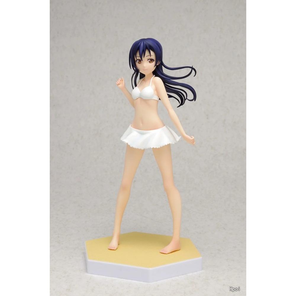 16CM Sonoda Umi Figure Anime Love Live! School Idol Project Swimsuit Animation Model Toy Gift Collection Decoration Ornaments