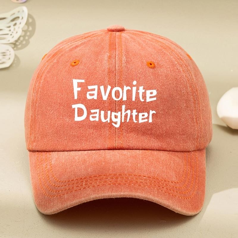 

Printed Hats for Men and Women Retro Versatile Soft Top Curved Brim, Small Baseball Cap with Face Outdoor Leisure помаранчевий