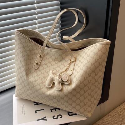 2025 Trendy Light Luxury Women's Large Capacity Commuter Tote Bag for Autumn and Winter