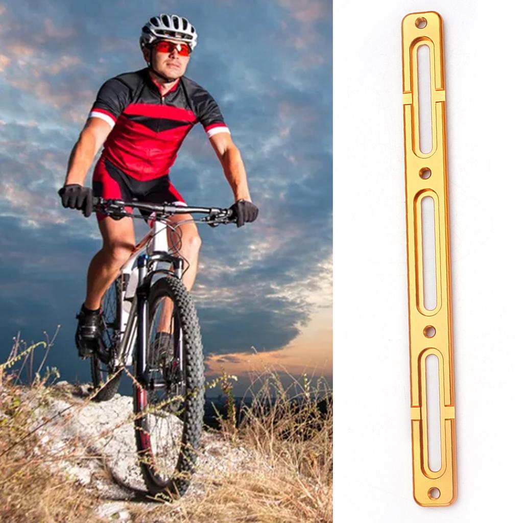 Porte-bidon Vélo En Alliage Aluminium – Noir, Avec Vis Et Tournevis, S'adapte à La Plupart Des Bouteilles, Léger Et Robuste