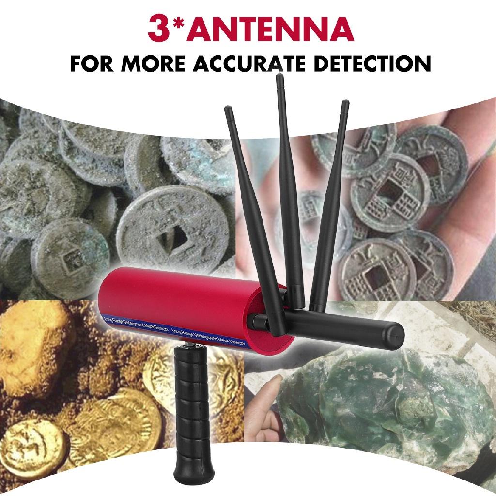 Mini Portable AKS 3 Antenna Handheld Underground Metal Detector Professional Gold Detector Treasure Hunter New Arrival