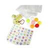 Transparent Emoji Small Nose TPR Stress Relief Fidget Ball - Cartoon Dumpling Toy