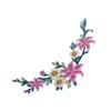 Embroidered Patches Florals Applique For Clothing Bags Hat Decoration Handmade Craft Sewing Accessories