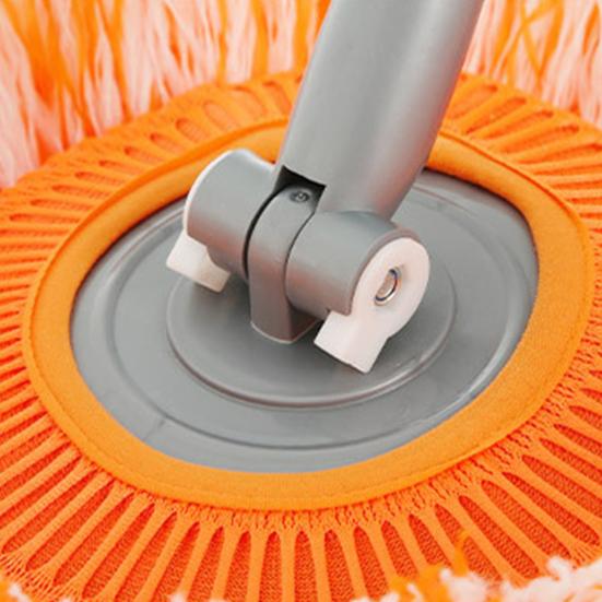 Cleaning Mop Easy Wringing Telescopic Rod Wet And Dry Dual Use Strong Bearing Capacity Good Water Absorption Floor Cleaning Long Handle Household