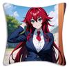 R-Rias G-Gremory Pillow Covers Cartoon Sofa Decorative Home Double-Sided Printing Short Plush Cute Cushion Cover