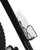 Aluminiumlegierung Verstellbarer Fahrrad-Wasserflaschenhalter Radfahren Fahrrad Fahrrad Halter Zubehör Schwarz