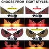 Devil's Eyes Decoration LED Light Car Interior Rear Windshield Modification USB Devil Eyes Animation Display Matrix Pixel Panel