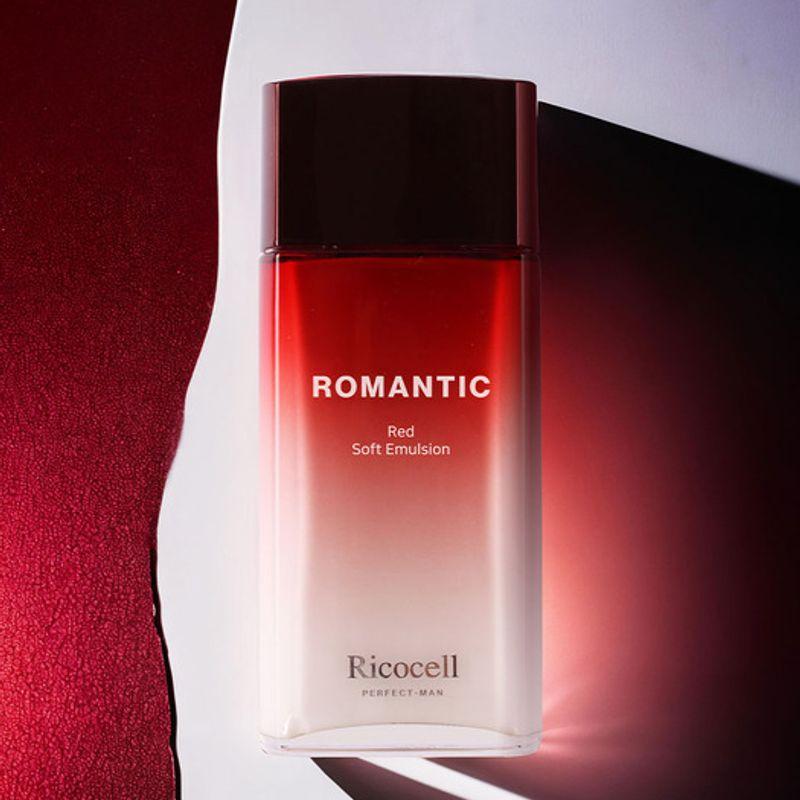 ricocell Perfect Man Romantic Red Skincare 3-piece set (2 skin toners + 1 emulsion)