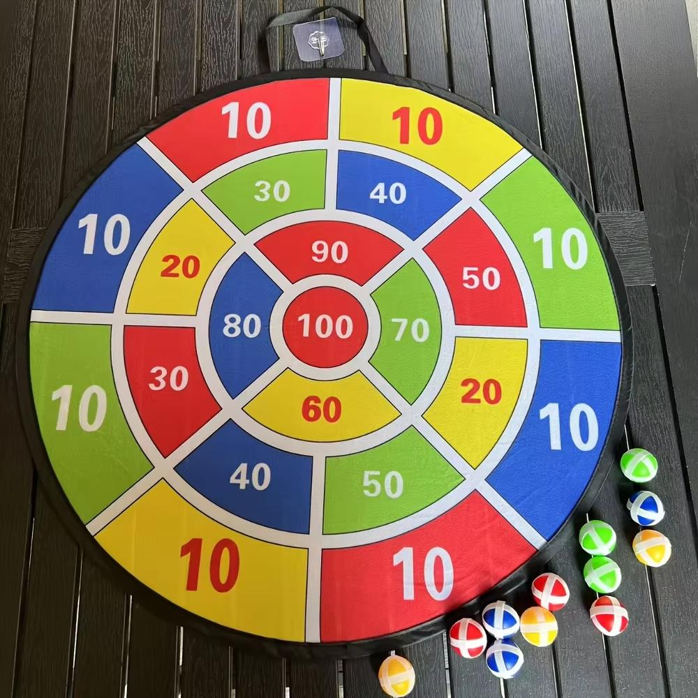 66cm/73cm Children's large dart board game set, foldable dart board,convenient for indoor and outdoor playing. New Year's gift