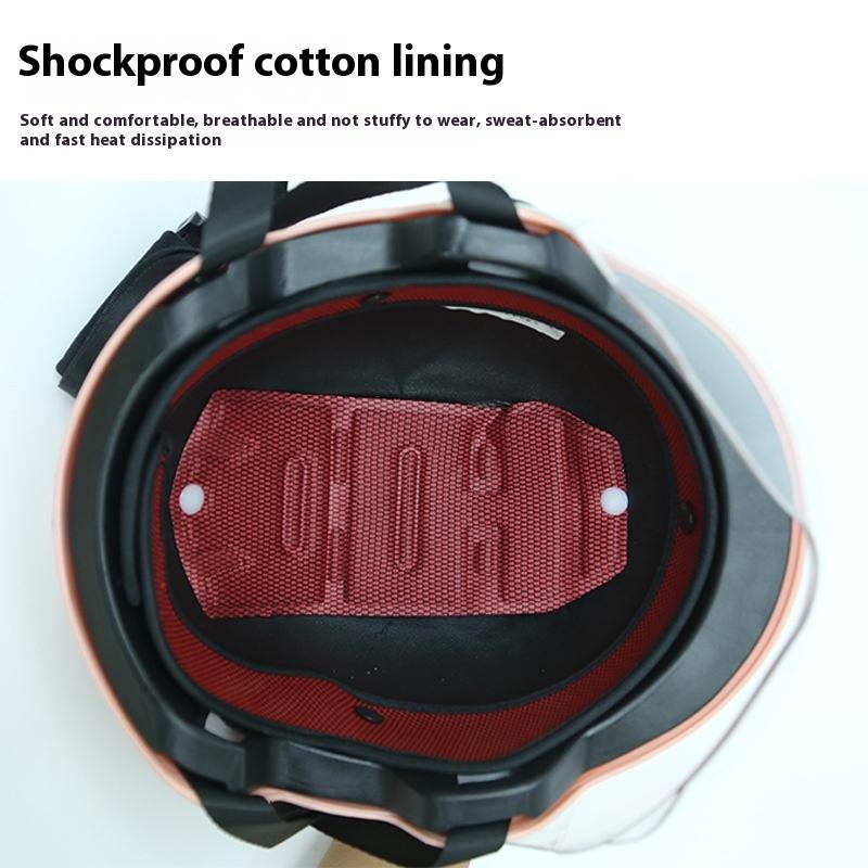 Electric battery car helmets Men's and women's summer sunscreen helmets Electric motorcycle helmets