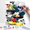 Disney Mickey Mouse Oil Art Painting Kit Home Wall Decor Handmade Gift Modern Craft Canvas Wall Art Painting Pictures For Living Room