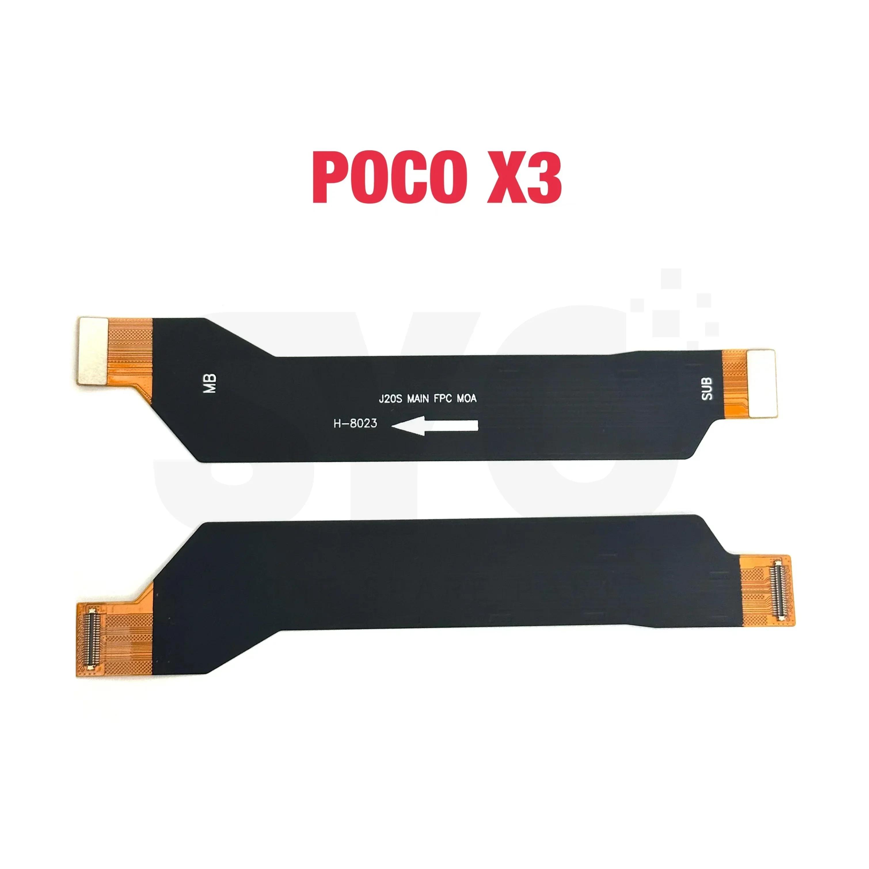 For Xiaomi POCO X3 Pro Main Board Mainboard Motherboard Connect Usb Charge Flex Cable Poco X3 X3Pro
