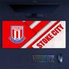 Stoke City FC Print  Cushion Non-slip Laptop Tablet Big Mousepad XXL Mat Mini PC Playmat With Lock edge