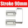SDA 16 20 25 32 40 50 63 80 100mm Bore Compact Thin Air Cylinder 5-100mm Stroke Double Action Aluminium Pneumatic Cylinder