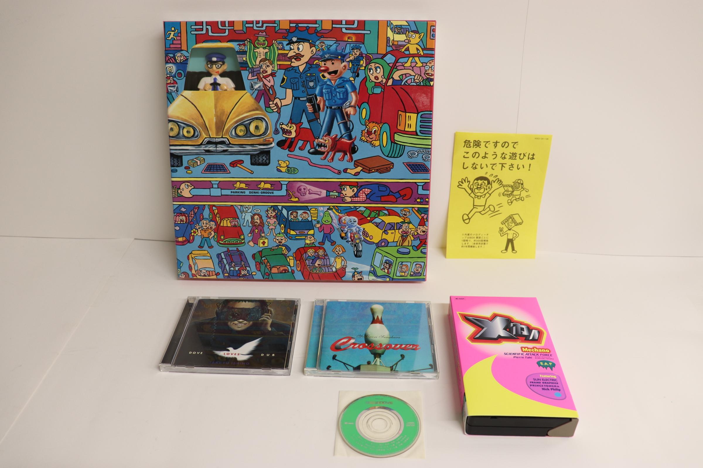 

CD DENKI GROOVE - Parking KSC124128 KIOON 1995 Japan Japanese Pop/Rock Used